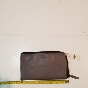 NWT Fossil Large Passport Utility Wallet